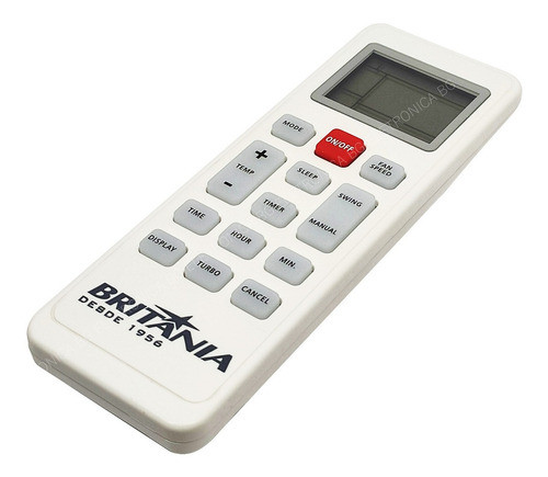 Controle Ar Condicionado Britania Br9000fm5 Br12000fm5 0