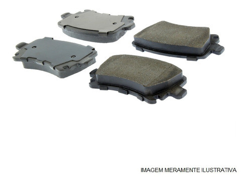 Juego De Pastillas Ceramicas Traseras Vento/bora/ A3/ Tiguan 0