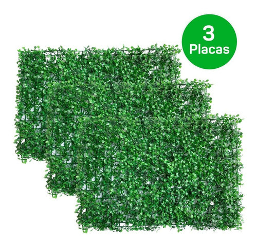 Kit 3 Painel Folhagem Folha Artificial Buchinho 60 X 40cm 0