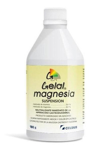 Gelal Magnesia Solución 180 Cc 0