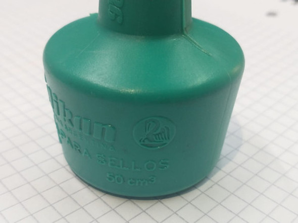 Antigua Tinta Pelikan P/sellos 50 Cm3 Año 90, Con Tinta. 1