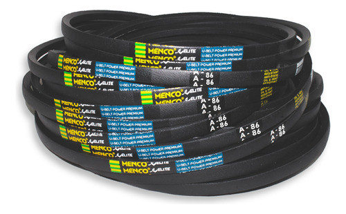 Kit Correia De Transmissão Em V Lisa A-86 Menco (10un) 1