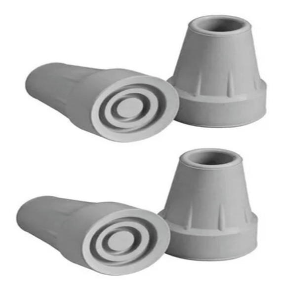 Regatón De Goma 25mm Goma Ultrarresistente Care Quip 1