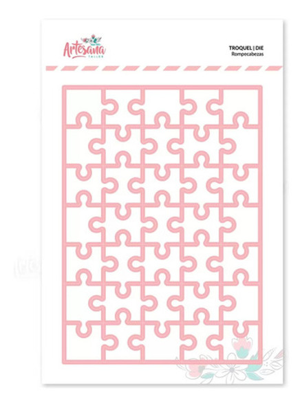 Troquel Rompecabezas Artesana Taller 0