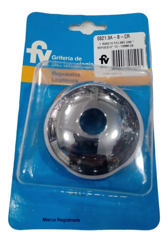 Campana Roseta Llave De Paso Gas Fv Cromo Repuesto Original 0