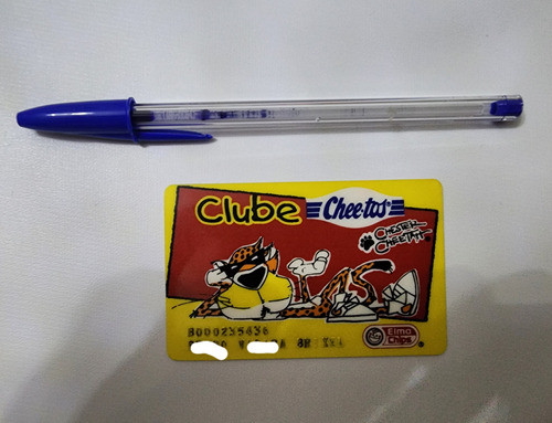 Raro Cartão Clube Cheetos Elma Chips 1994 Chester Cheetah 1