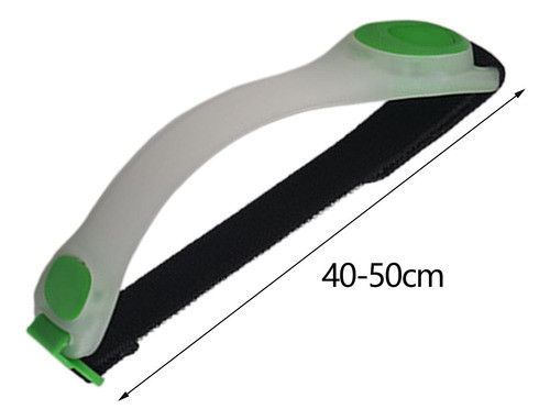 3 Braçadeira Led Pulseira Led Pulseira Led Refletiva Verde 1