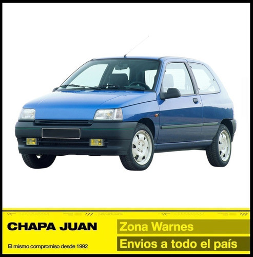 Panel Puerta Delantero Renault Clio 1992 1993 1994 1995 Izq 1