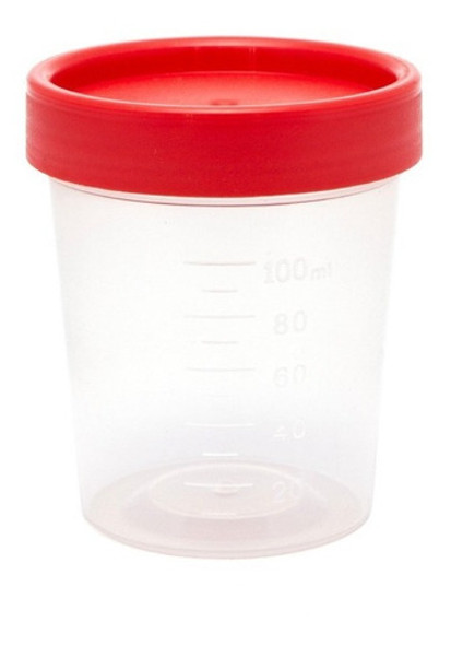 Frascos Para Análisis Clínicos  50 Ml  Pack 100 Unidades 0