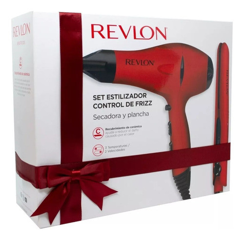 Revlon Set Secadora Y Plancha Profesional Rvdr5230rla2a 0