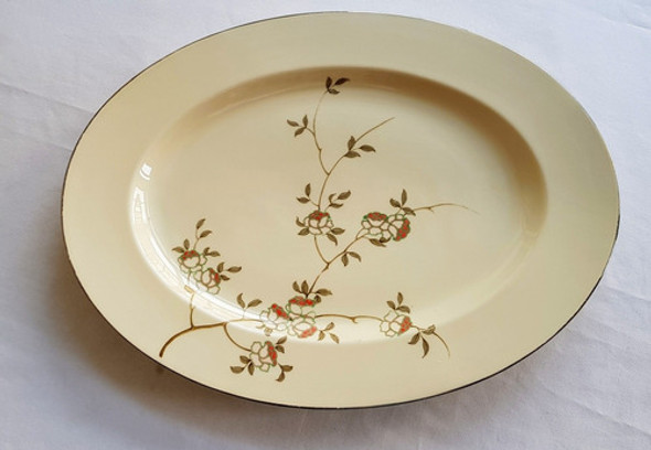 Antigua Fuente O Bandeja Porcelana Alemana Rosenthal Ivory 0