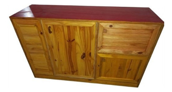 Mueble Organizador Con Puertas Para Juegos Estanteria Piso 0