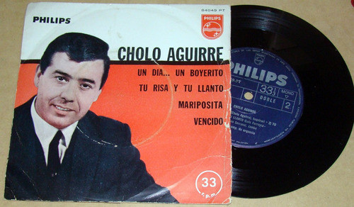 Cholo Aguirre Un Dia Un Boyerito Simple C/tapa Arg.  Kktus 0