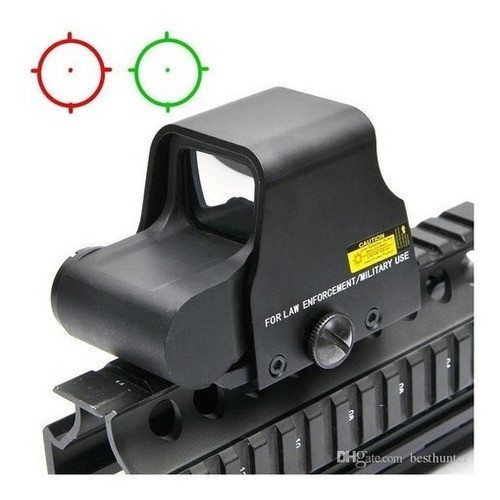 Mira Holografica Tactica Hdr 553 Rojo Verde Riel 11 Y 22 0