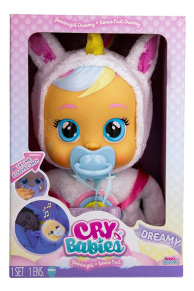 Cry Baby Goodnight Dreamy Con Luz Y Sonido Original De Wabro 0