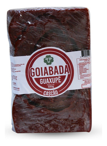 Goiabada Guaxupé Cascão 500 G Kit C/ 6 Unidades 1