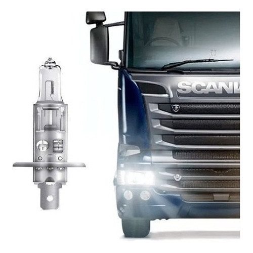 50 H1 Lâmpada Farol H1 24v 70w Philips Caminhão Ônibus 1