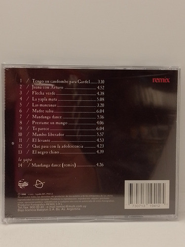 Rada Tengo Un Candombe Para Gardel Cd Nuevo 1