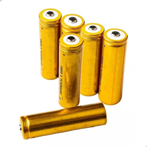 Kit Carregador Duplo+4 Baterias 18650 3,7/4,2v 9800mah 1