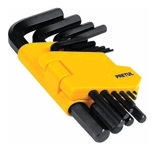 Juego De 10 Llaves Allen Pretul All-10p-p PuLG Bici Mf Shop 0