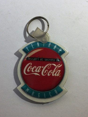Llavero Siempre Coca Cola Año 1990 Vintage Antiguo Colección 1