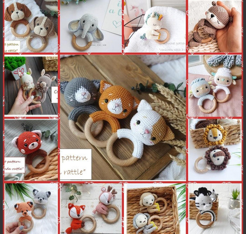 Patrones Amigurumis Sonajeros En Pdf En Inglés 0