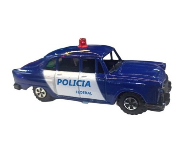 Auto Policia Sacapuntas Coleccion Modelo Metalico 663a 0