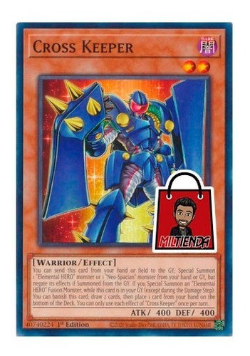 Cross Keeper - Miltienda - Yugioh - Héroe Elemental Hero 0