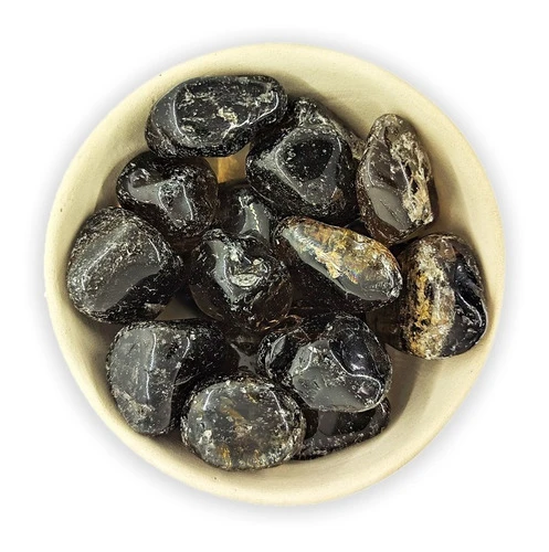 Piedra Cuarzo Ahumado Rolada X 1 U. - Pacha Kuyuy 0