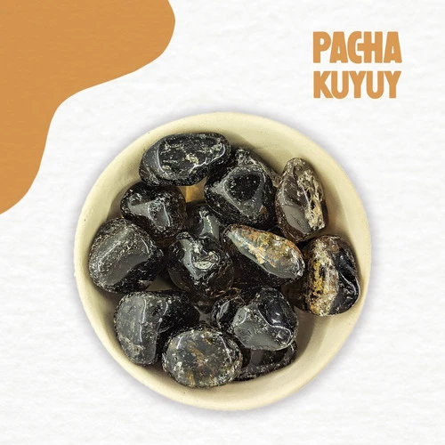 Piedra Cuarzo Ahumado Rolada X 1 U. - Pacha Kuyuy 1