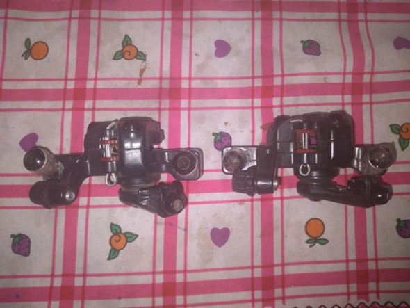 Juego De Calipers Freno A Disco Mecánico Repute C/pastillas 1