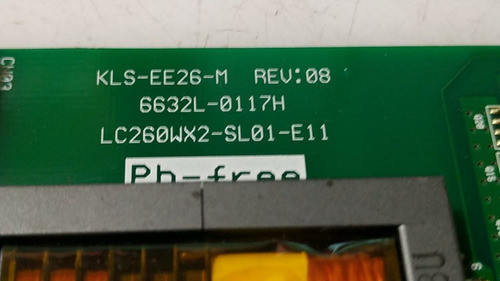 Placa Fuente Inverter Tv Seiko Lsk260 6632l-0117h 1