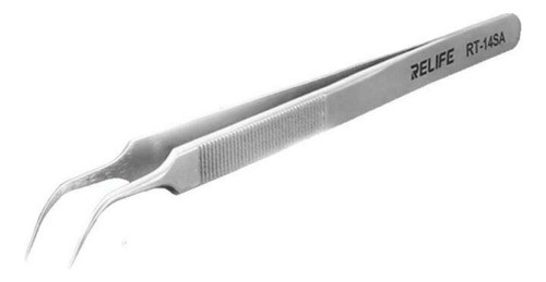 Pinza De Precision Curva Rt-14sa Relife - Escar 0