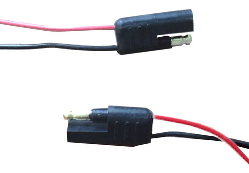Ficha Conector 2 Terminales Redondos Ideal Ford Falcon Nueva 0