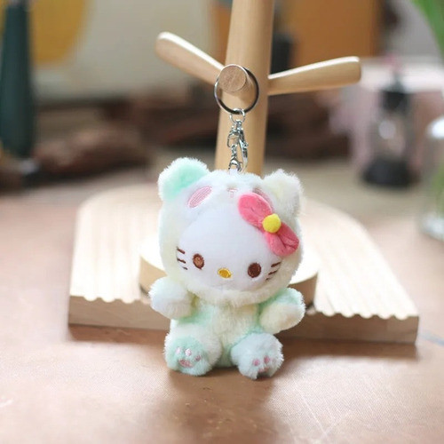 Llaveros Multicolor Peluche Kuromi Cinna Melody Kitty C/u 1