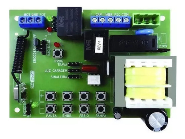 Central Placa Electrónica Plaqueta Motor Portón Seg Ppa Bbs 0