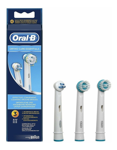 3 Repuestos Oral B Para Ortodoncia Alemania Leer Descripción 0