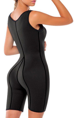 Macacao Modelador Academia Neoprene Fitness Silhueta -tam G 0