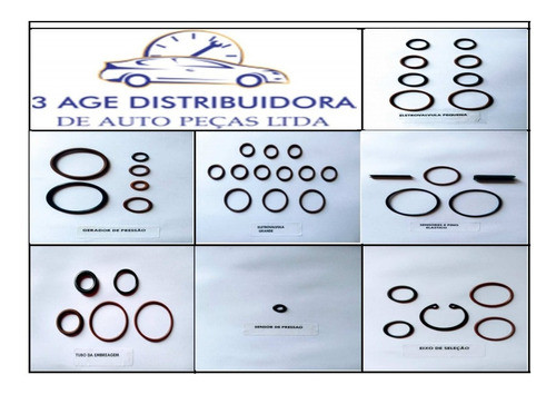 Kit Vedação Câmbio Dualogic Stilo Punto Strada Linea Bravo 0