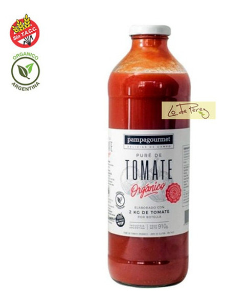 Pure De Tomate Organico 910 Gr 0
