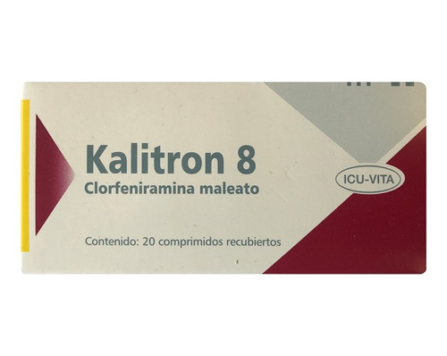 Kalitron® 8 Mg X 20 Comprimidos 0