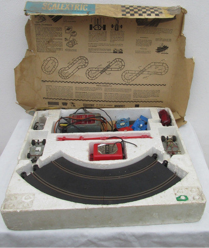 Antigua Pista Scalextric Minimodels, A Restaurar, Caja 1