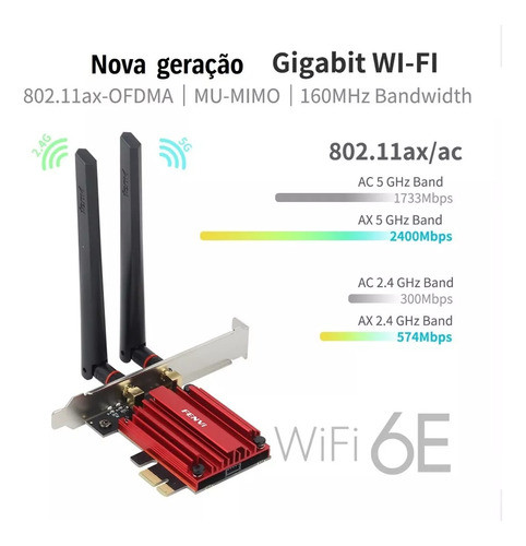 Fenvi Wireless Network Pci-e Fv Ax3000 0