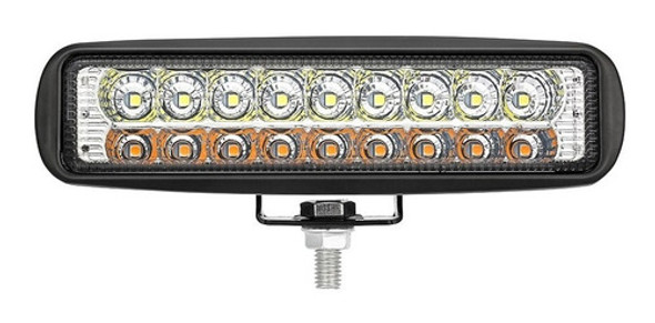 2 Faros 18 Led 18w Blanco - Ambar Moto Auto Camión 12v/24v 1