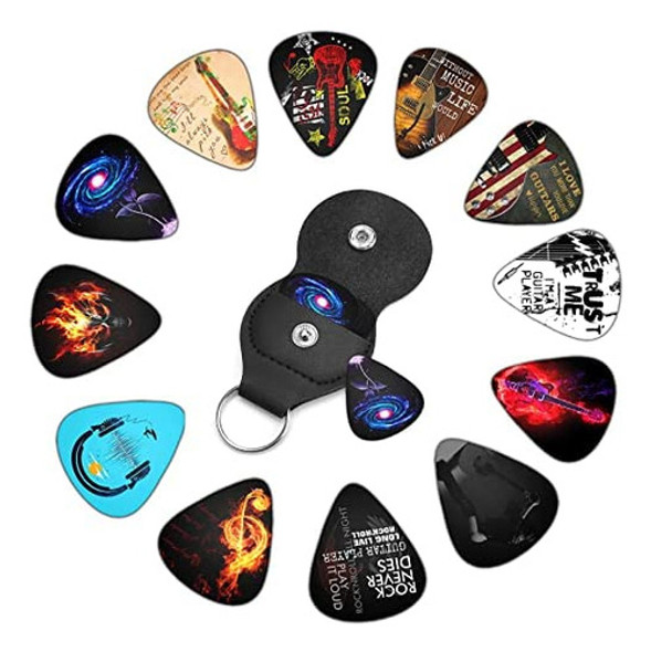 South Feather Cool Guitar Picks 12 Paquete Mediano Con De 0