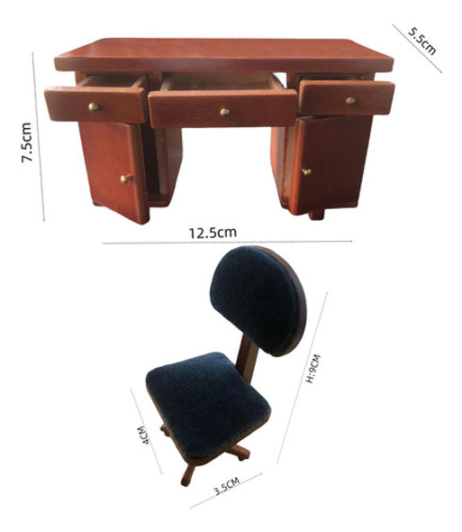 Mobiliário Doméstico Em Miniatura Em Escala 1:12 Dollhouse M 1