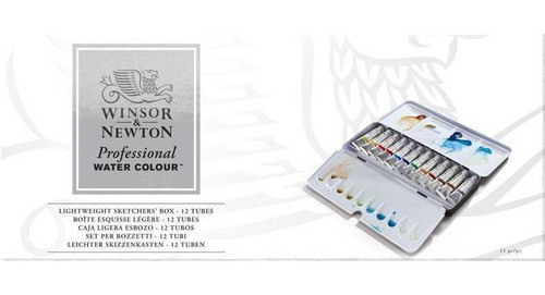 Aquarela Profissional Lightweight Sketchers Winsor &newtonº 1