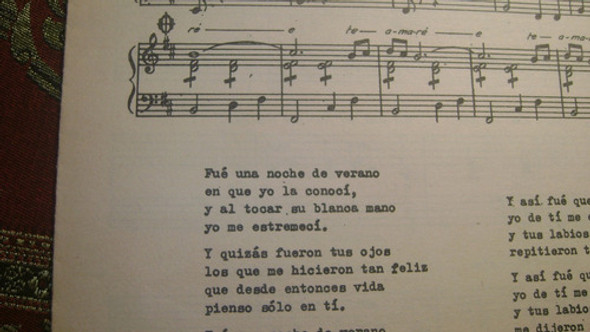 2 Partituras Piano Noche De Verano- Rock Y Te Llevare  327 1