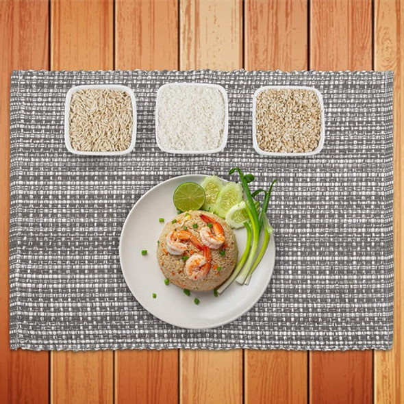 Gratico, Manteles Individuales Bicolor 100% Algodón, 14''x 2 0