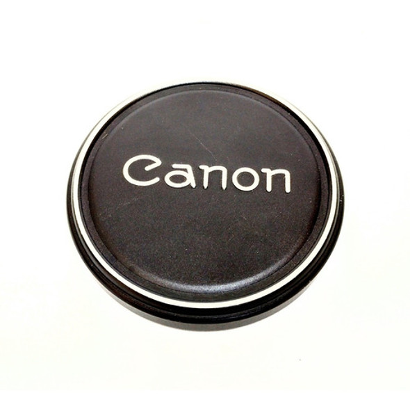 Tapa Lente 58mm Canon Original Metalica Vintage 0